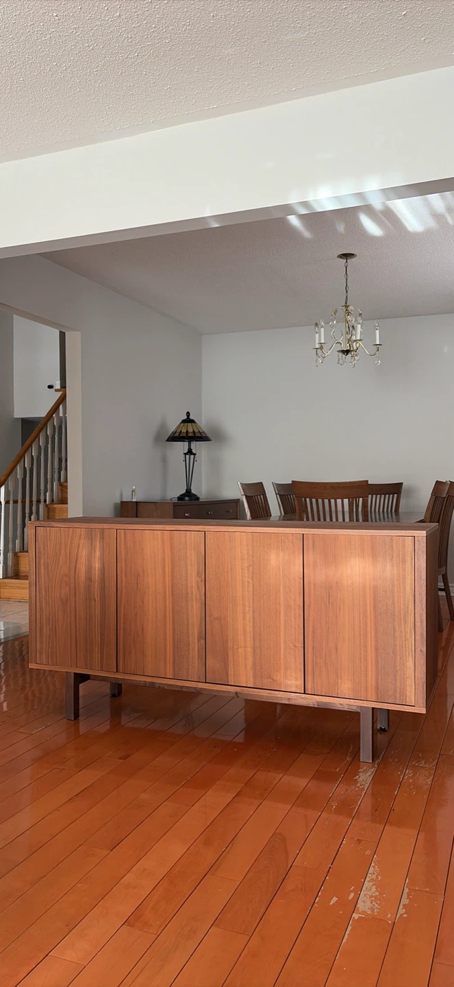 Walnut Credenza Sideboard