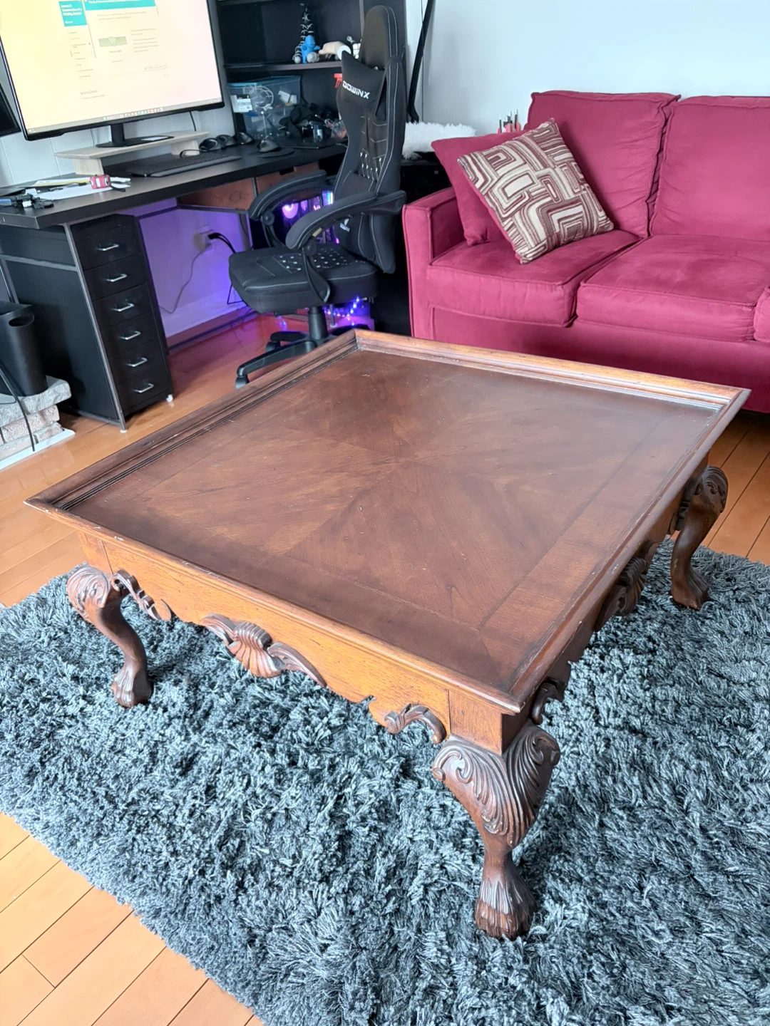 Wooden Coffee Table - photo 2