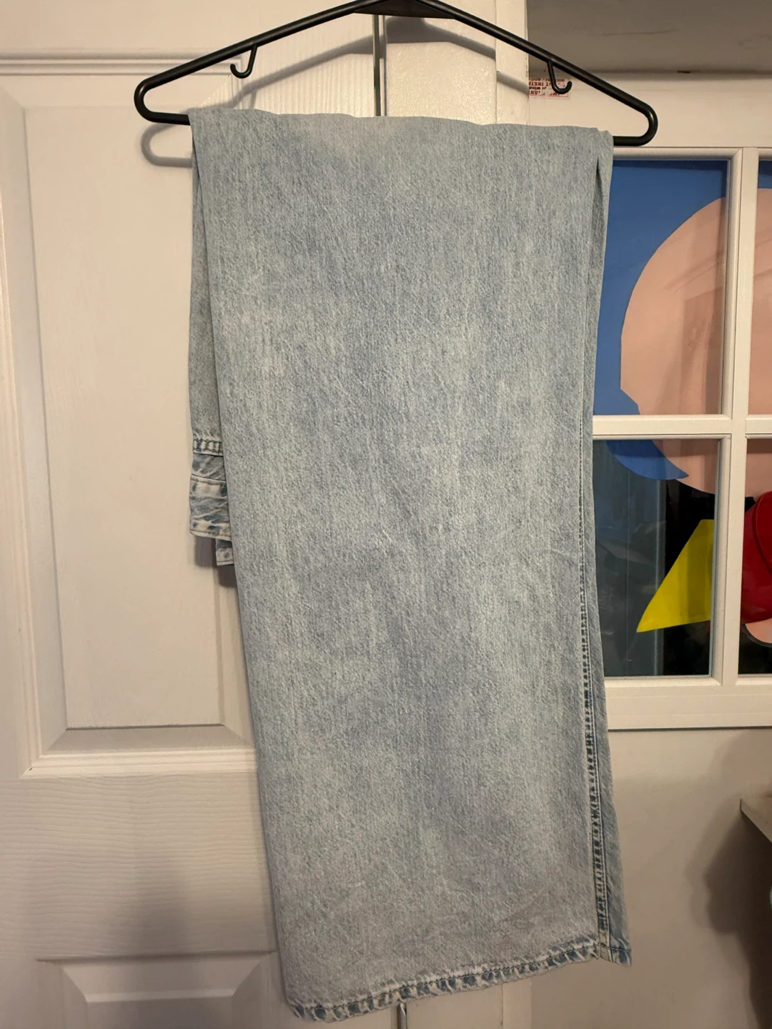 Women's Light Wash Wide Leg Jeans 7 - photo 2