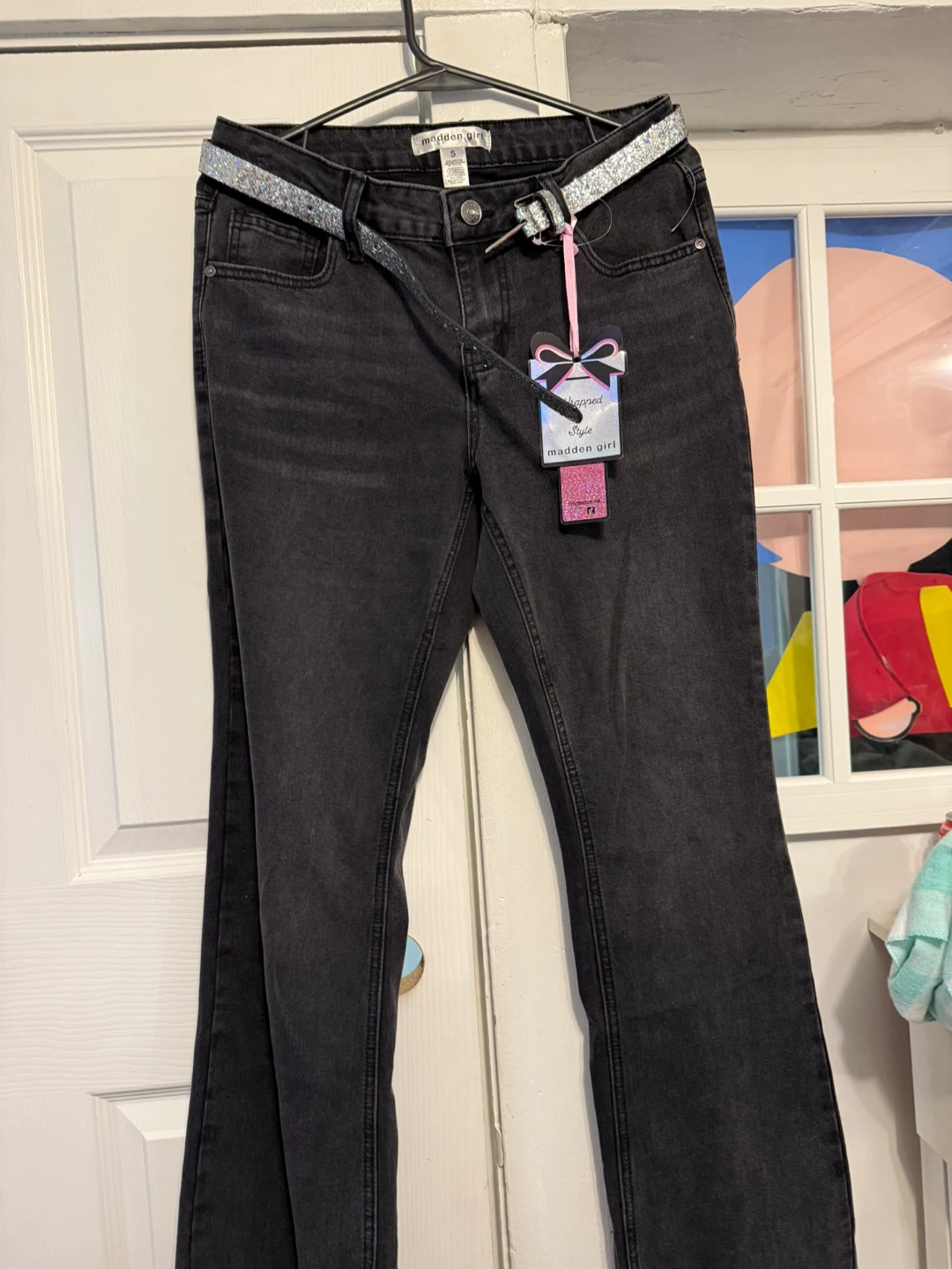 Madden Girl Black Jeans - Size 5