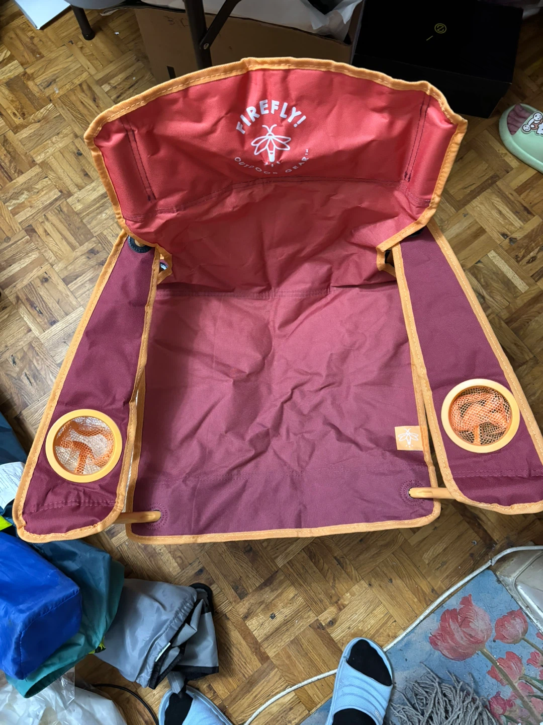 $15 each chair. Firefly! Outdoor Camping Chair with Cup Holders