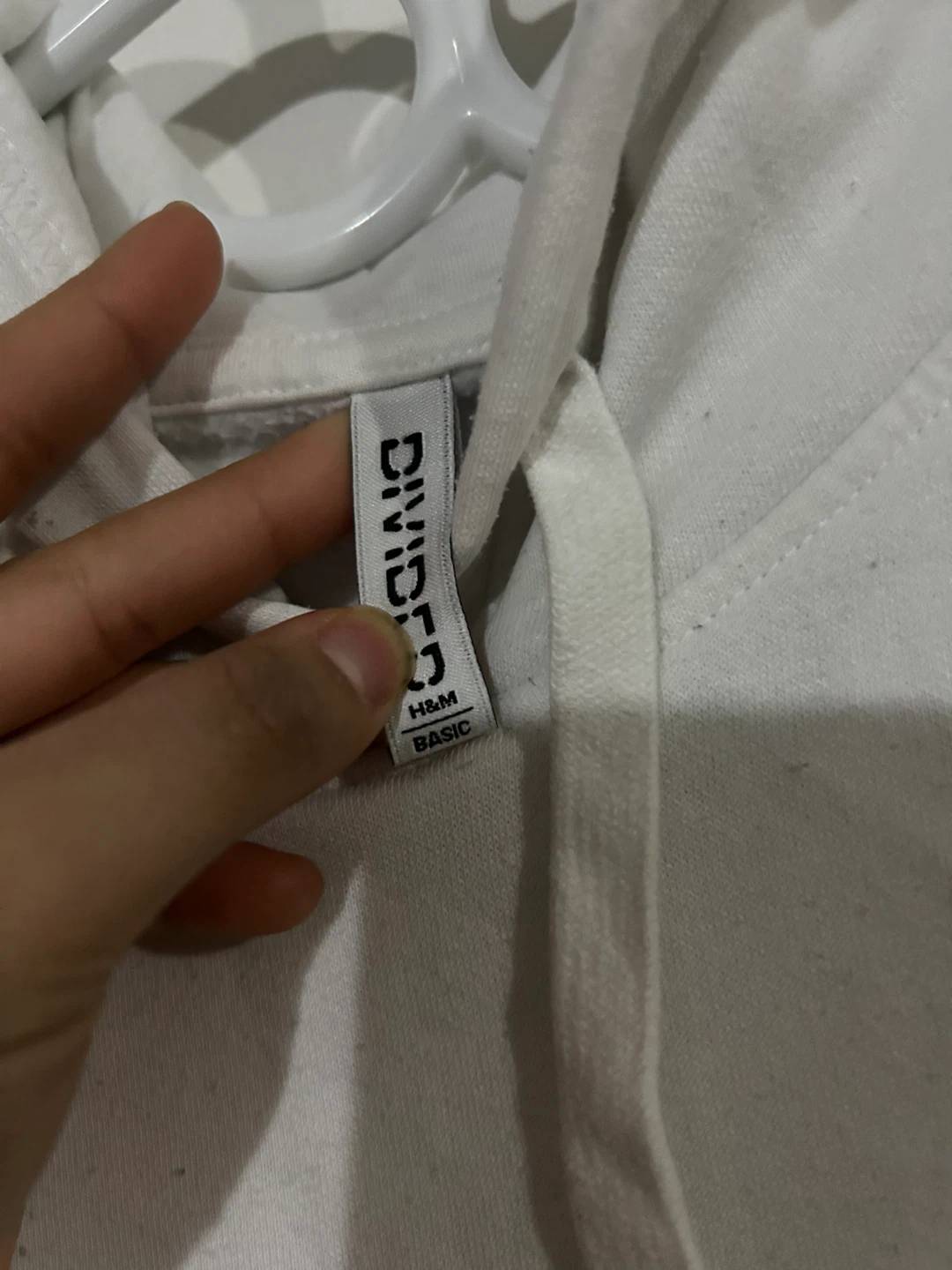 H&M Divided White 'love' Hoodie - Size M - photo 3
