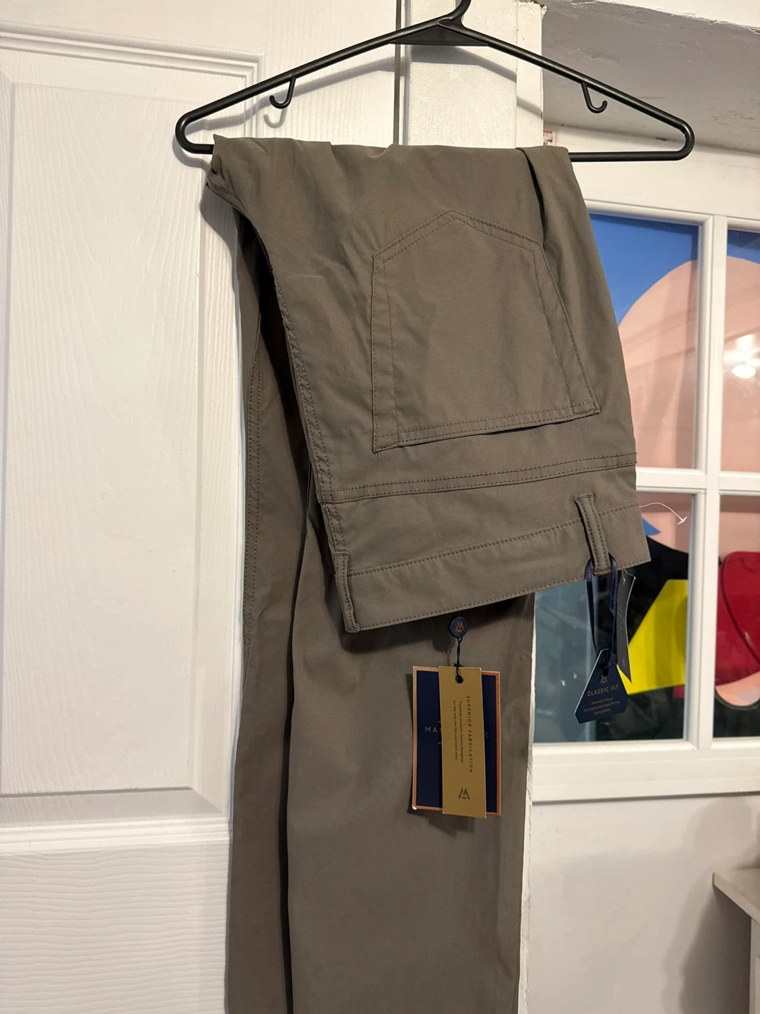 Stretch Chino Pants Olive 32x32 - photo 3