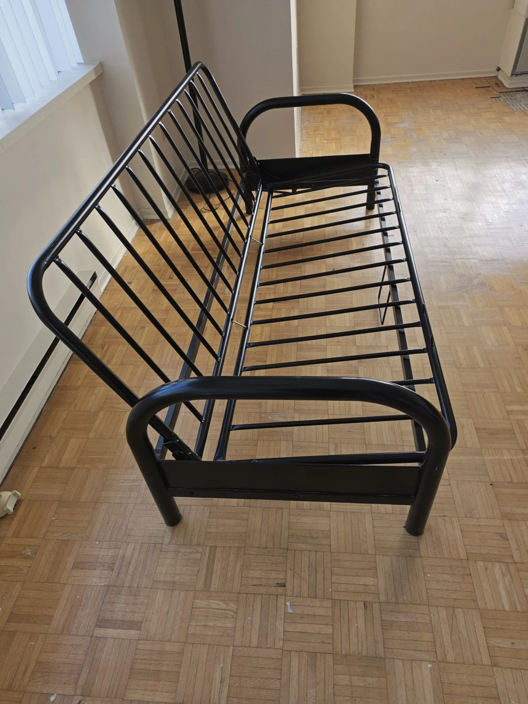 Black Metal Futon (Frame ONLY) - photo 4
