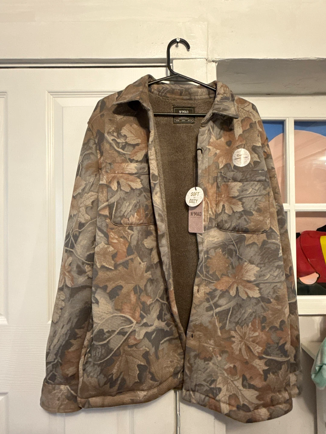 Nomad Sherpa Lined Camo Jacket