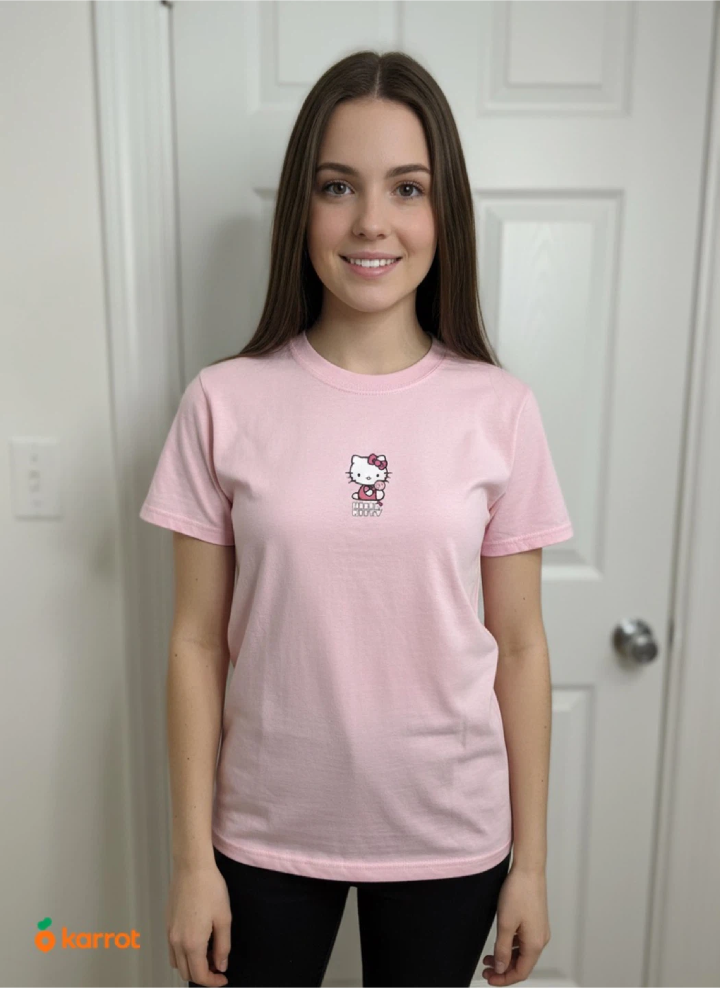 Pink Hello Kitty T-Shirt Medium Women’s