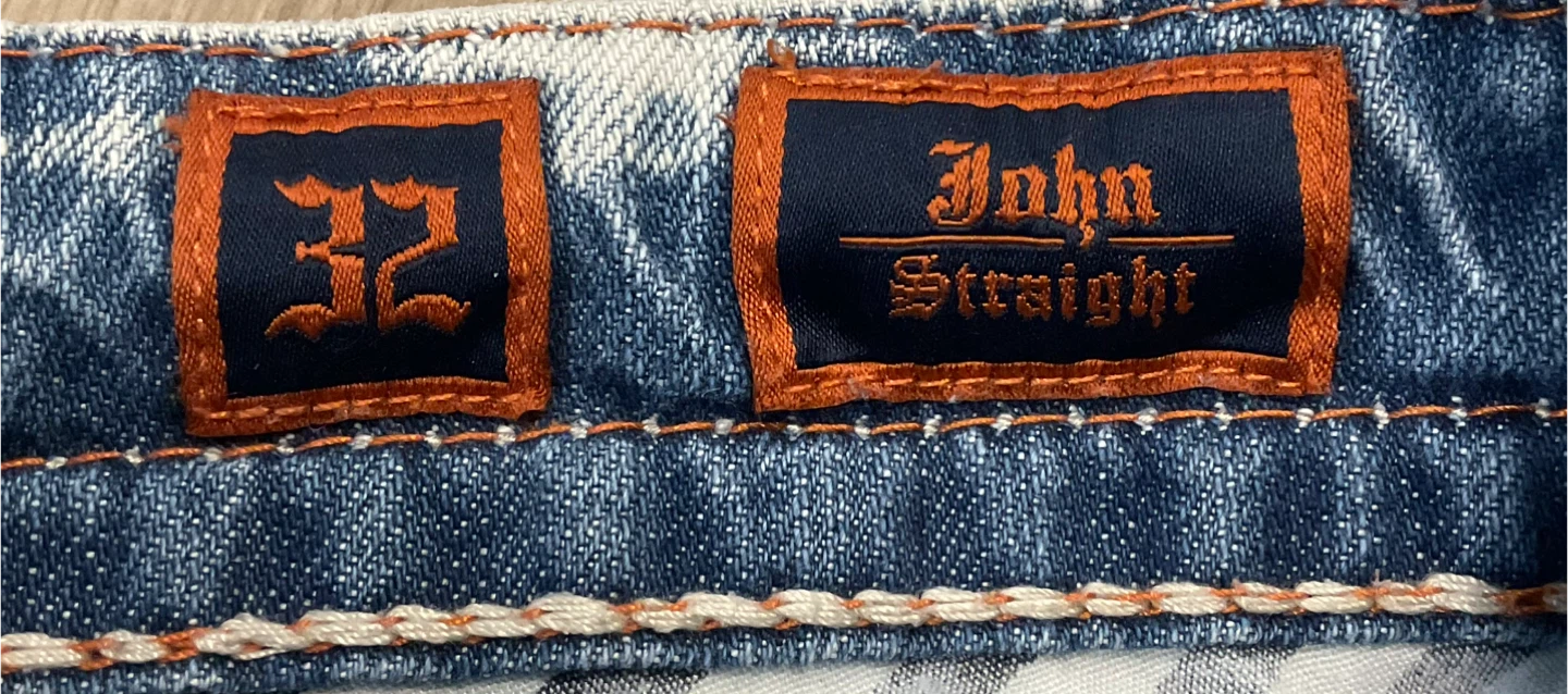 Rock Revival John Straight Jeans Size 32 - photo 5