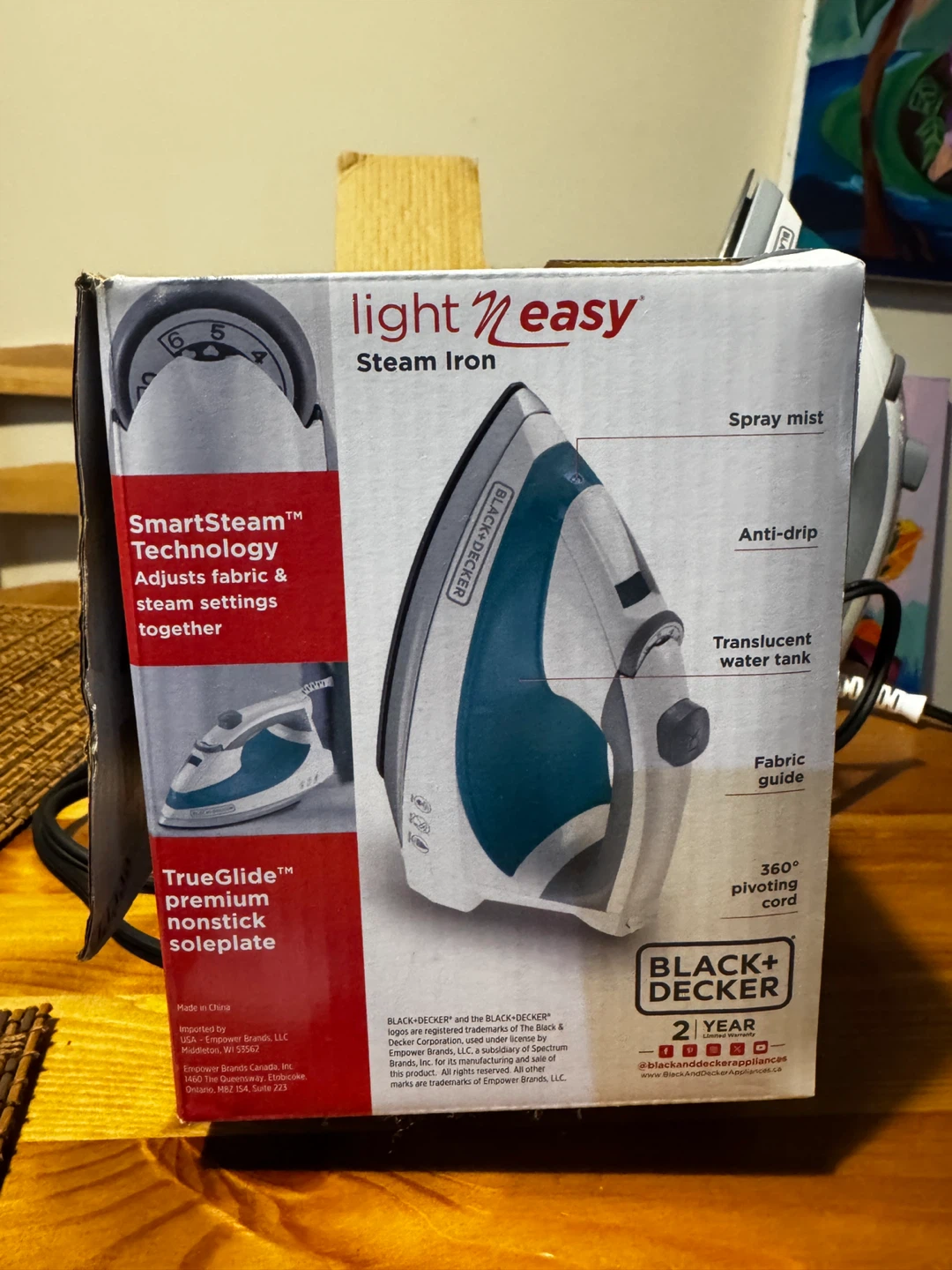 Black+Decker Light N' Easy Steam Iron - photo 4
