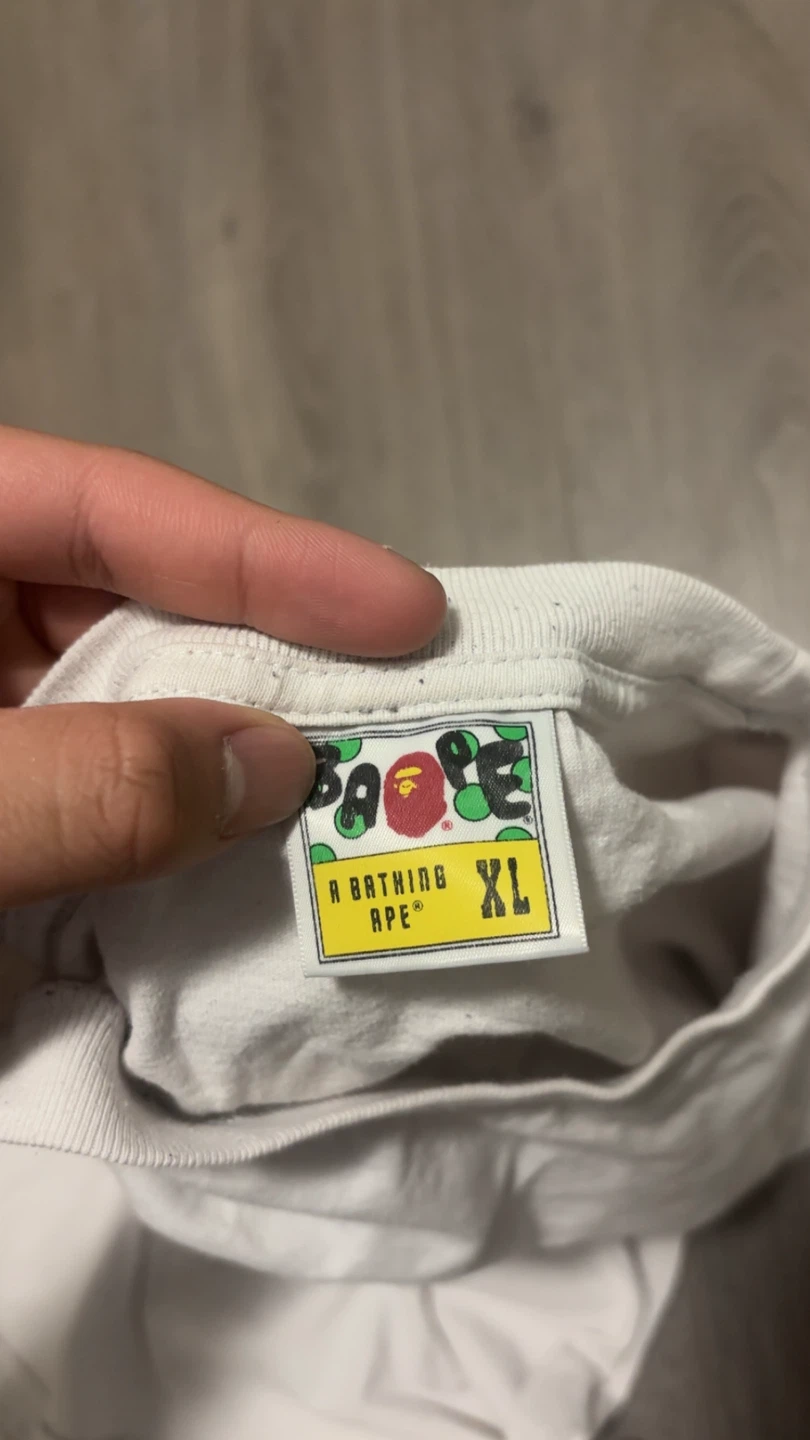 A Bathing Ape (BAPE) White Graphic T-Shirt XL - photo 3