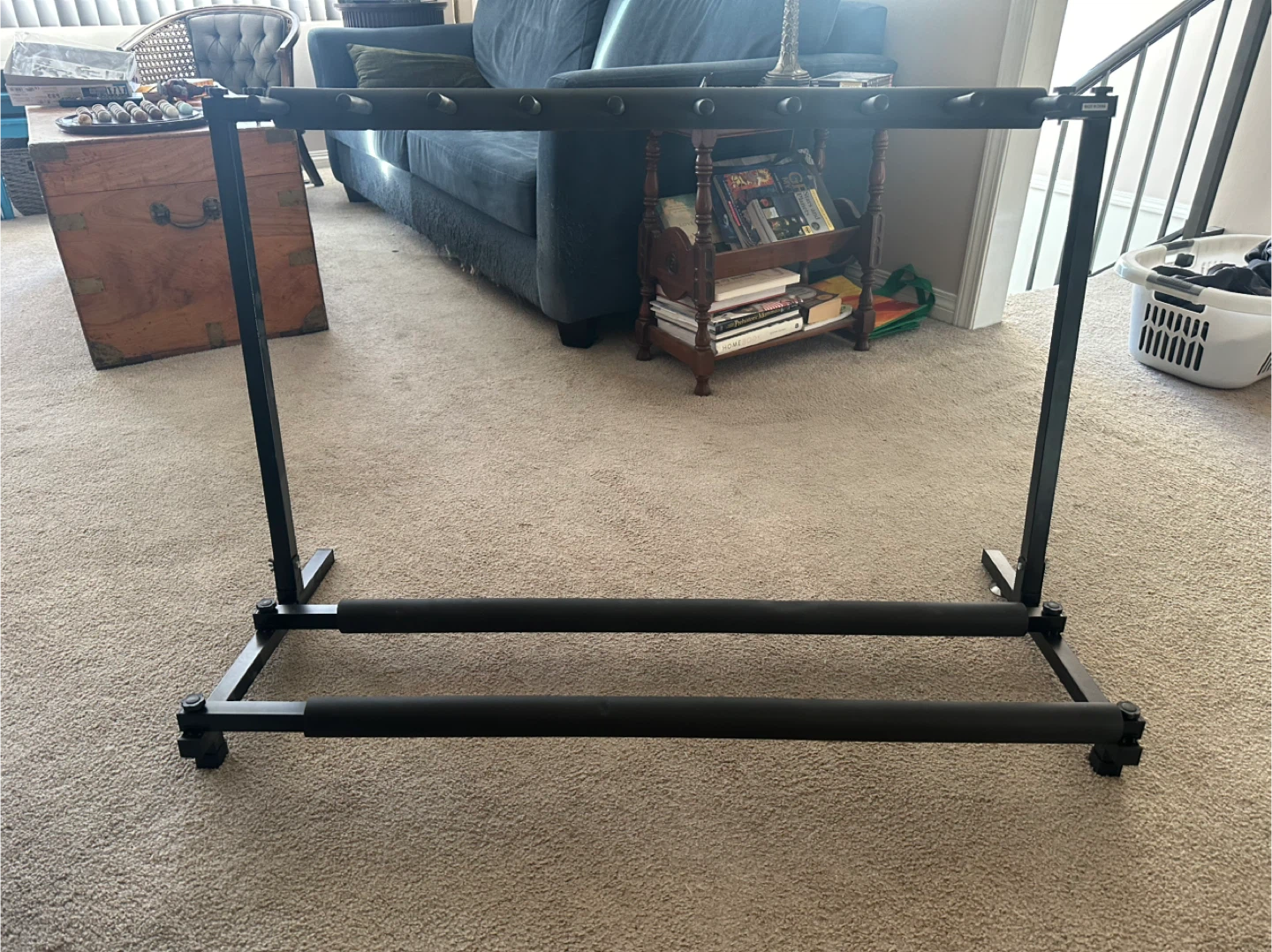7 spot guitar rack
