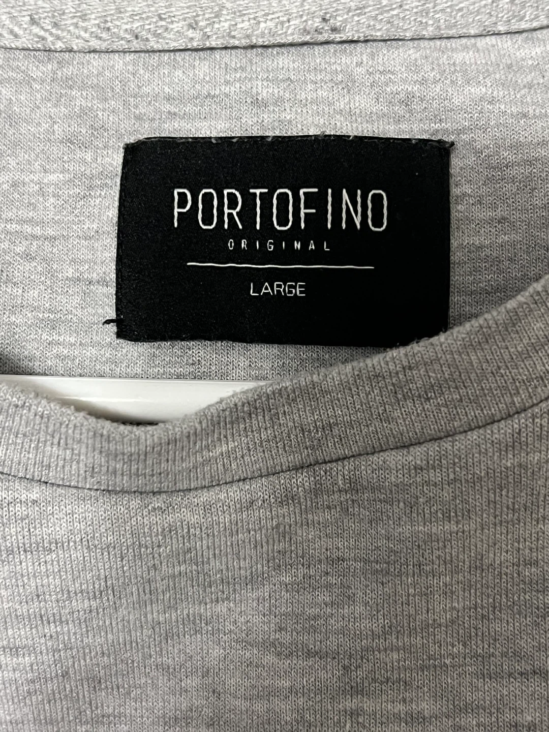 Portofino Grey Crewneck Sweatshirt Size Large - photo 2