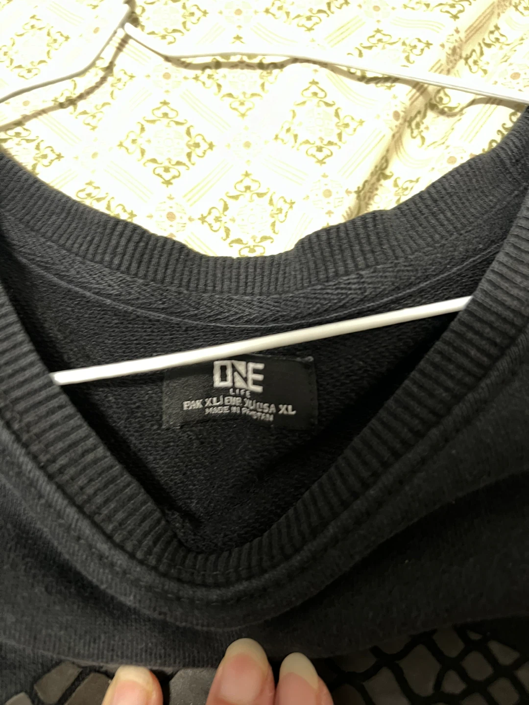 ONE LIFE Skull Print Sweatshirt XL - photo 2