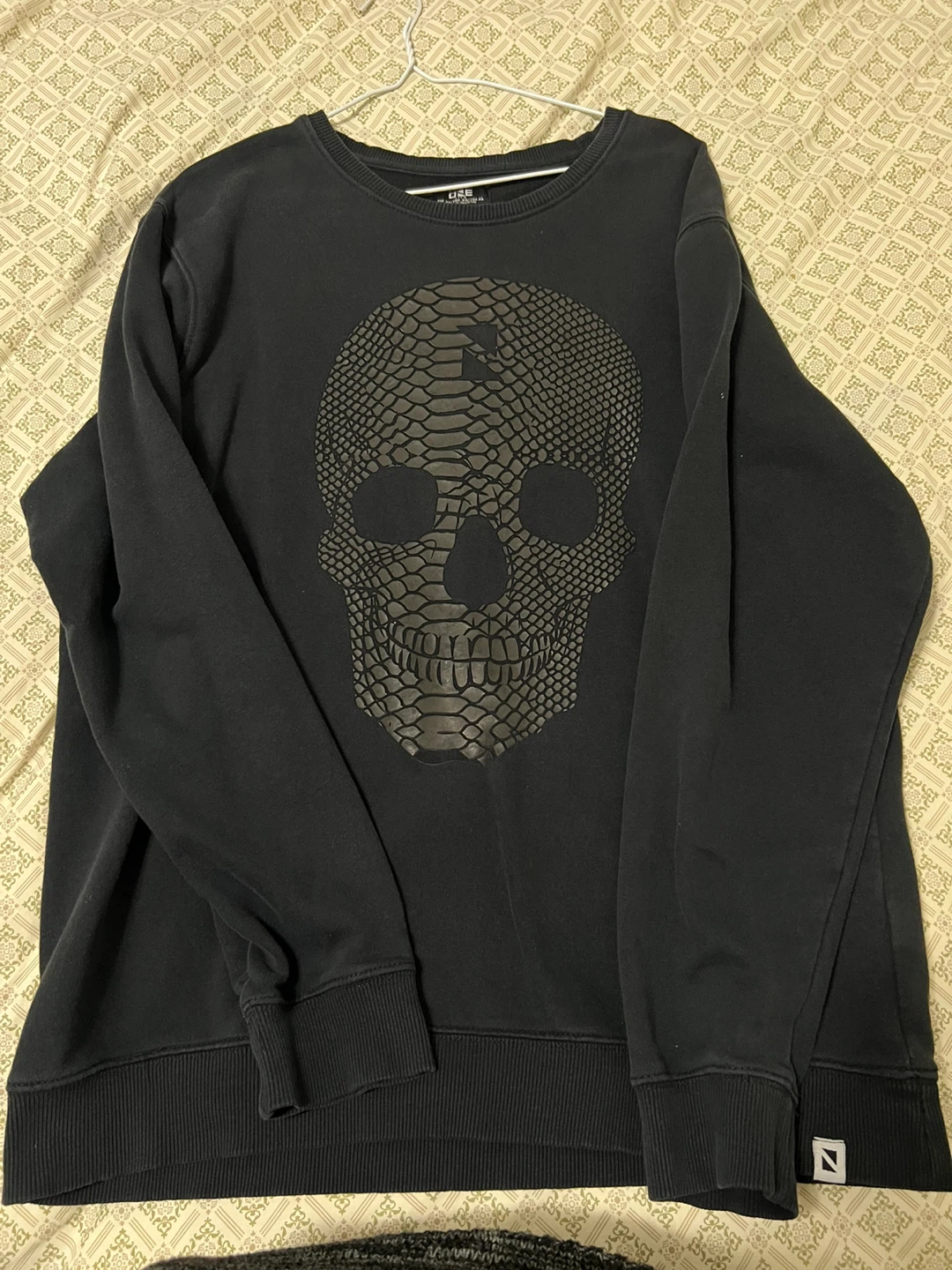 ONE LIFE Skull Print Sweatshirt XL