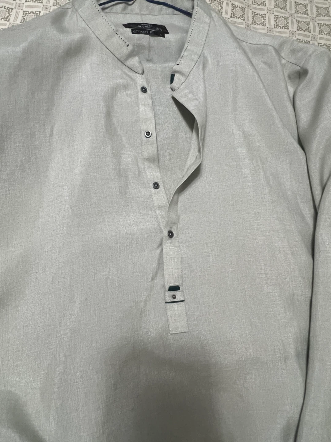 Almirah Men's kurta - Grey, Size L - photo 3