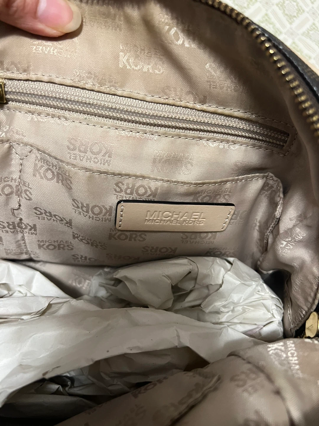 Michael Kors Brown Monogram Boston Bag - photo 5