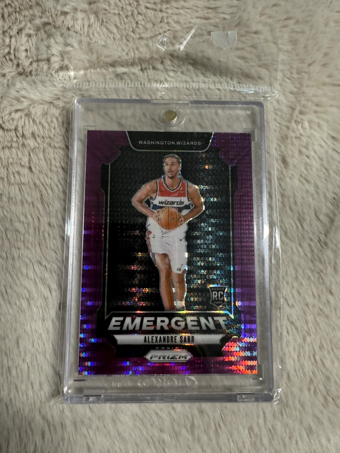 Alexandre Sarr 2023-24 Panini Prizm Emergent  /35 Rookie Card