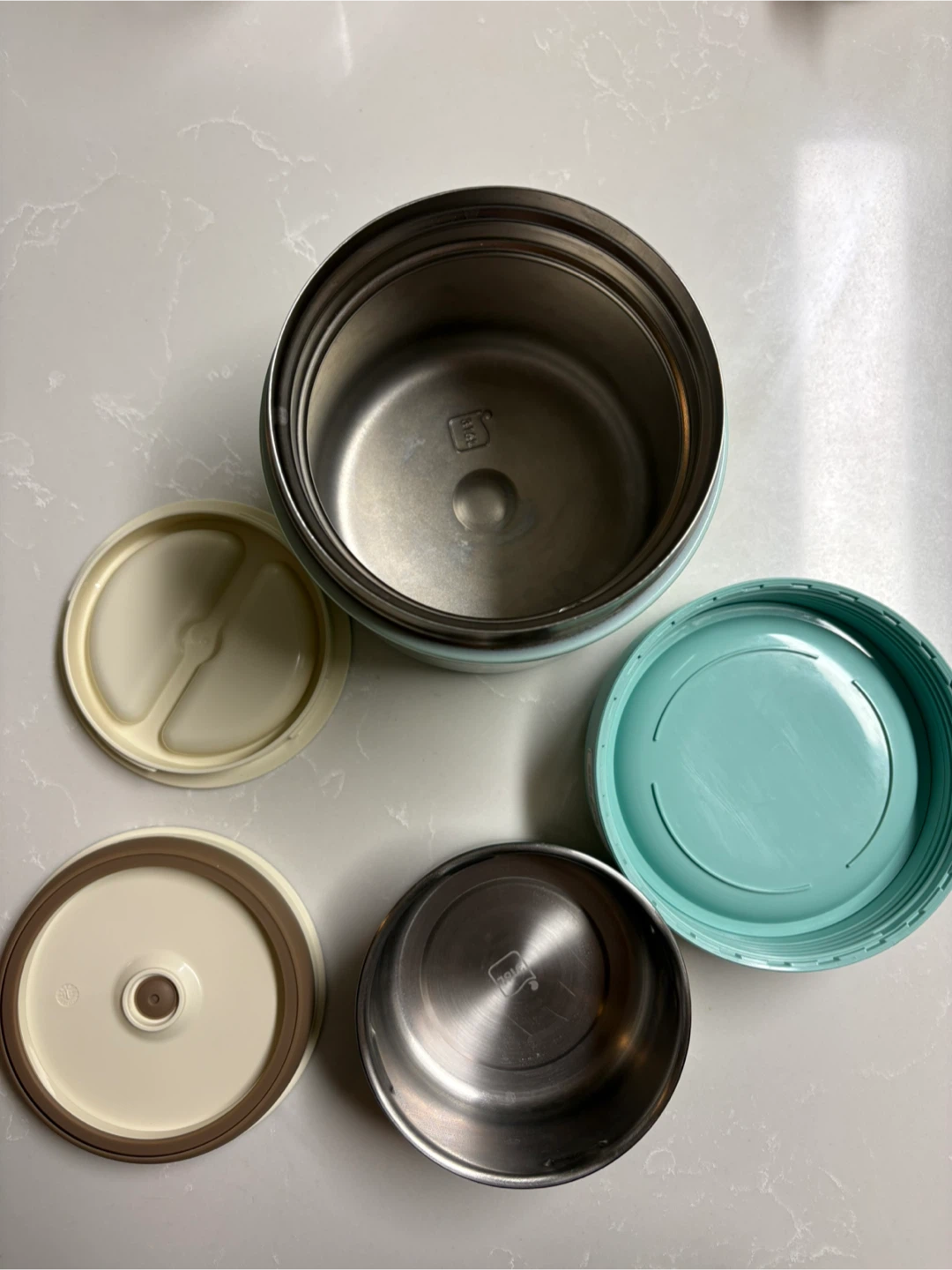 Stainless Steel Vacuum Food Container with Lunch Bag - photo 2
