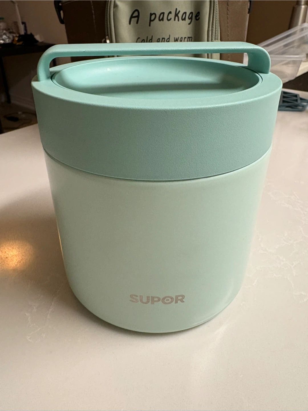 Stainless Steel Vacuum Food Container with Lunch Bag