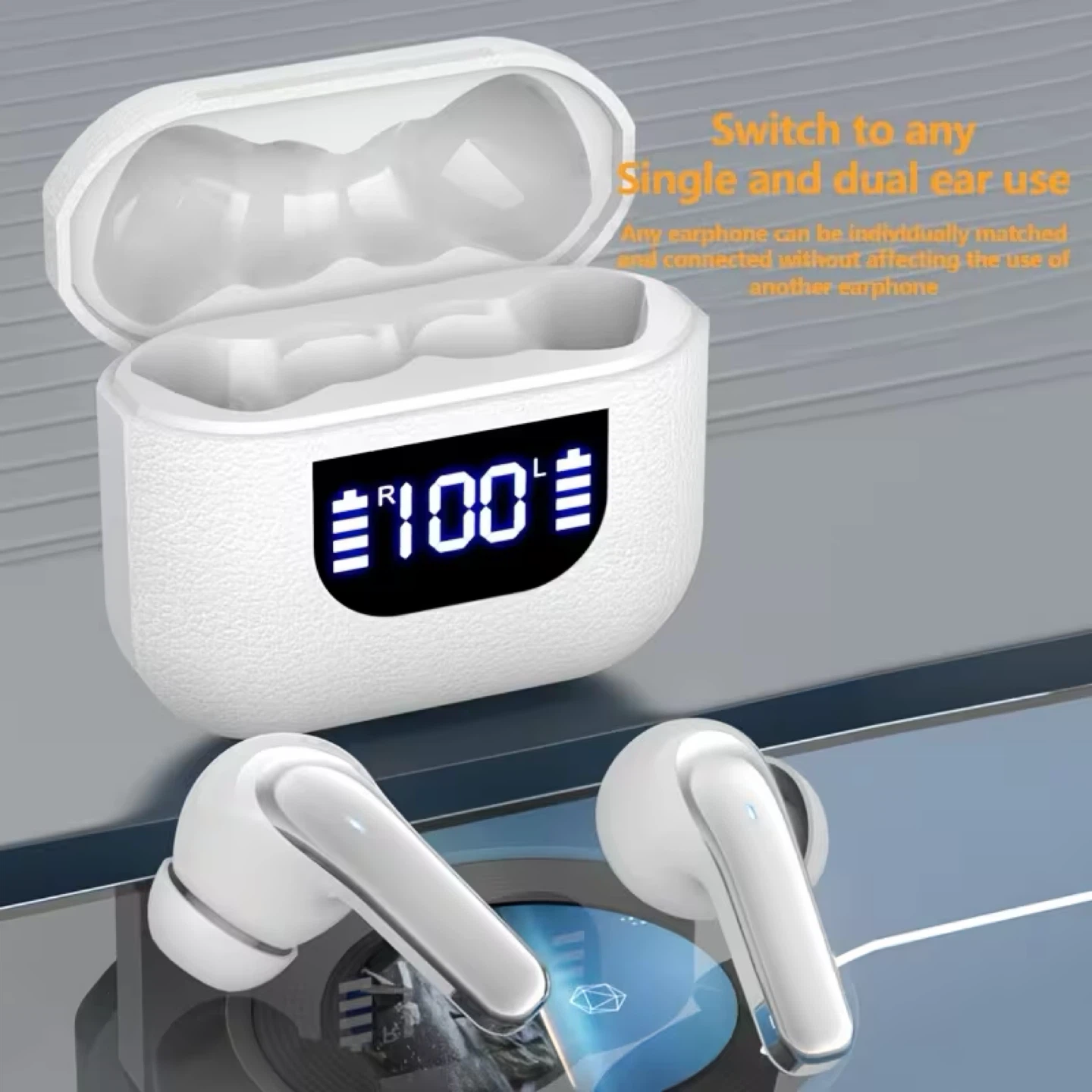 Wireless Earbuds with Charging Case - photo 2