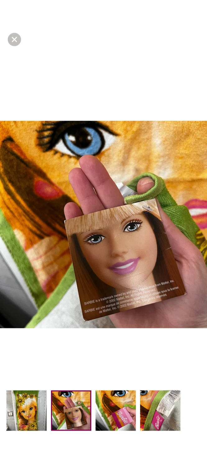 Vintage Barbie Beach Towel - photo 2