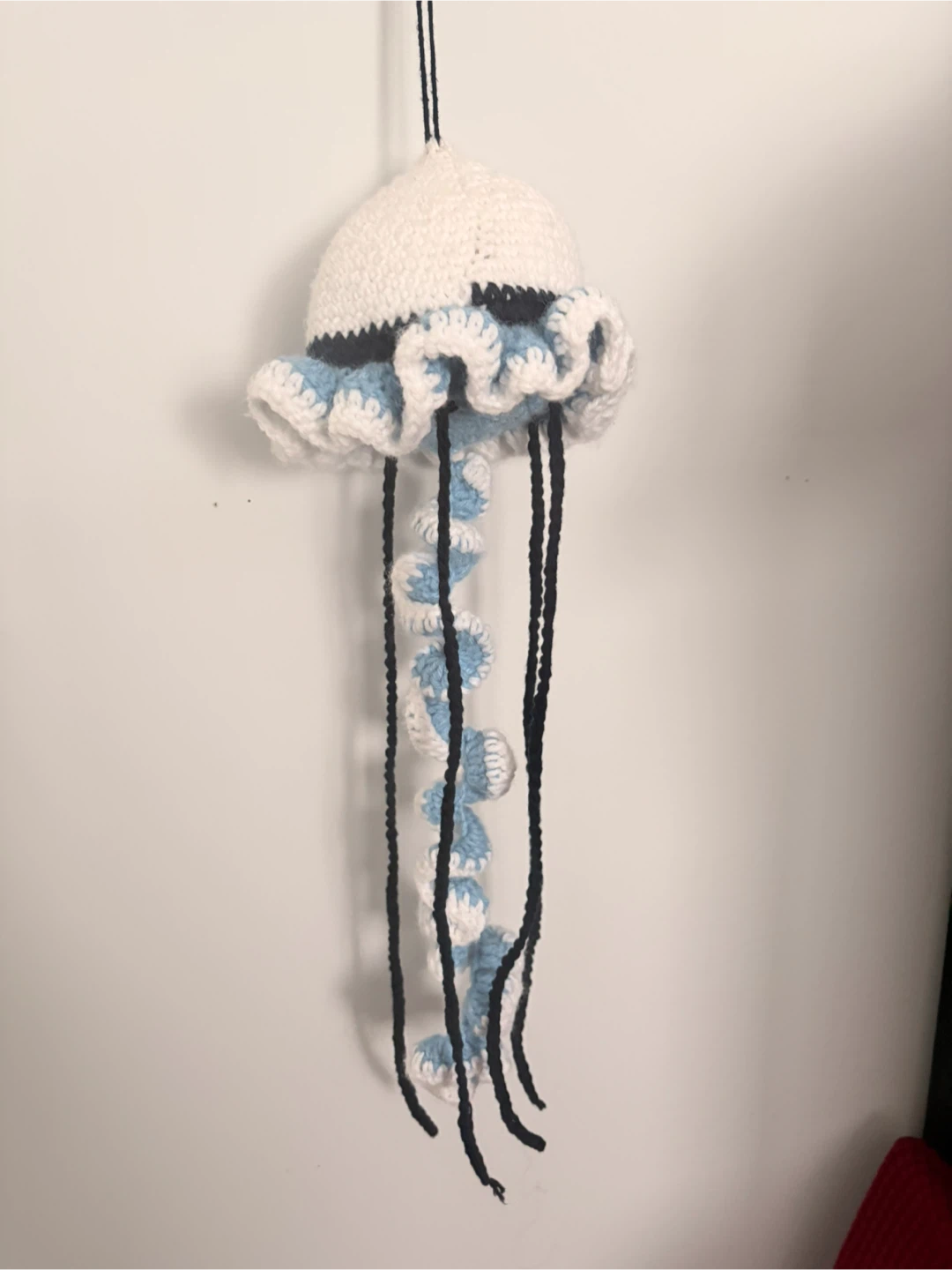 Handmade Crocheted Jellyfish Decoration