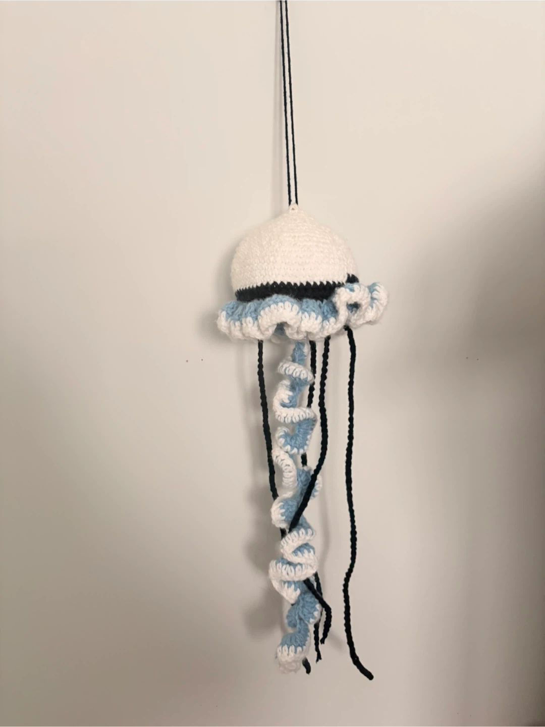 Handmade Crocheted Jellyfish Decoration - photo 4