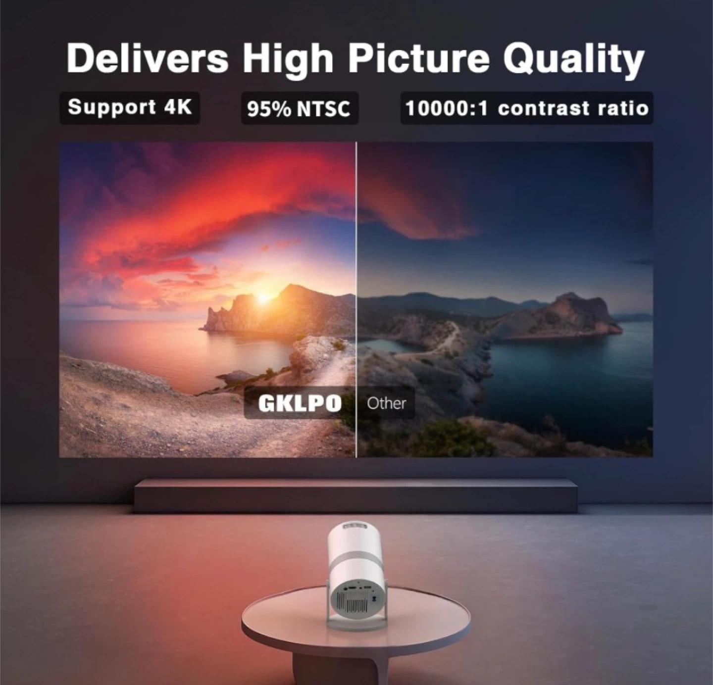Smart Projector with Android TV Apps - photo 4