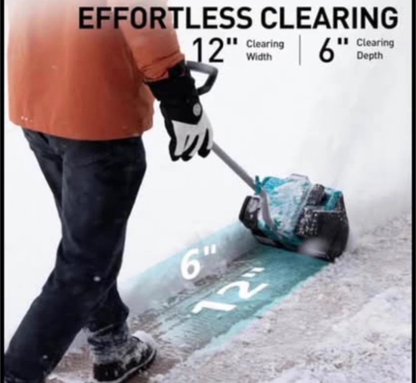 Cordless Electric Snow Blower - photo 4