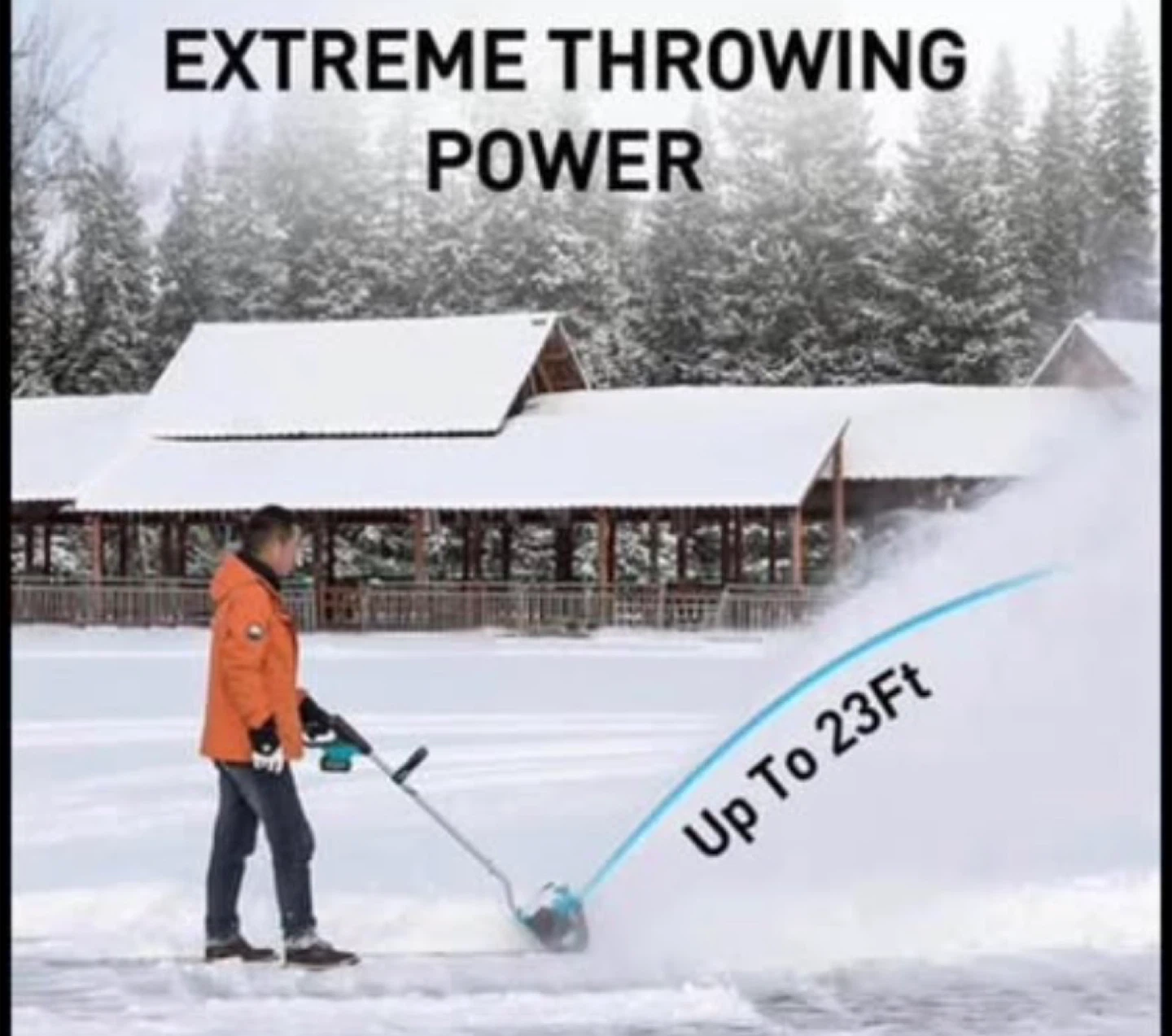 Cordless Electric Snow Blower