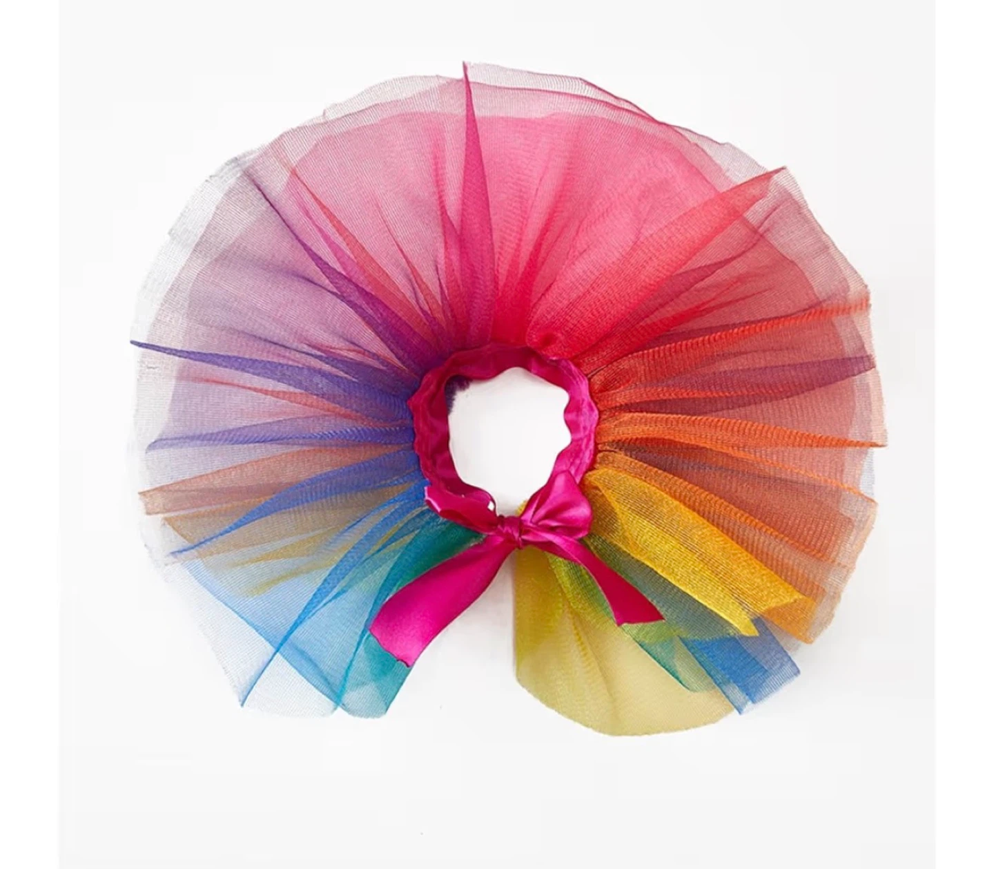 Pet Rainbow Tutu Skirt Large - photo 2