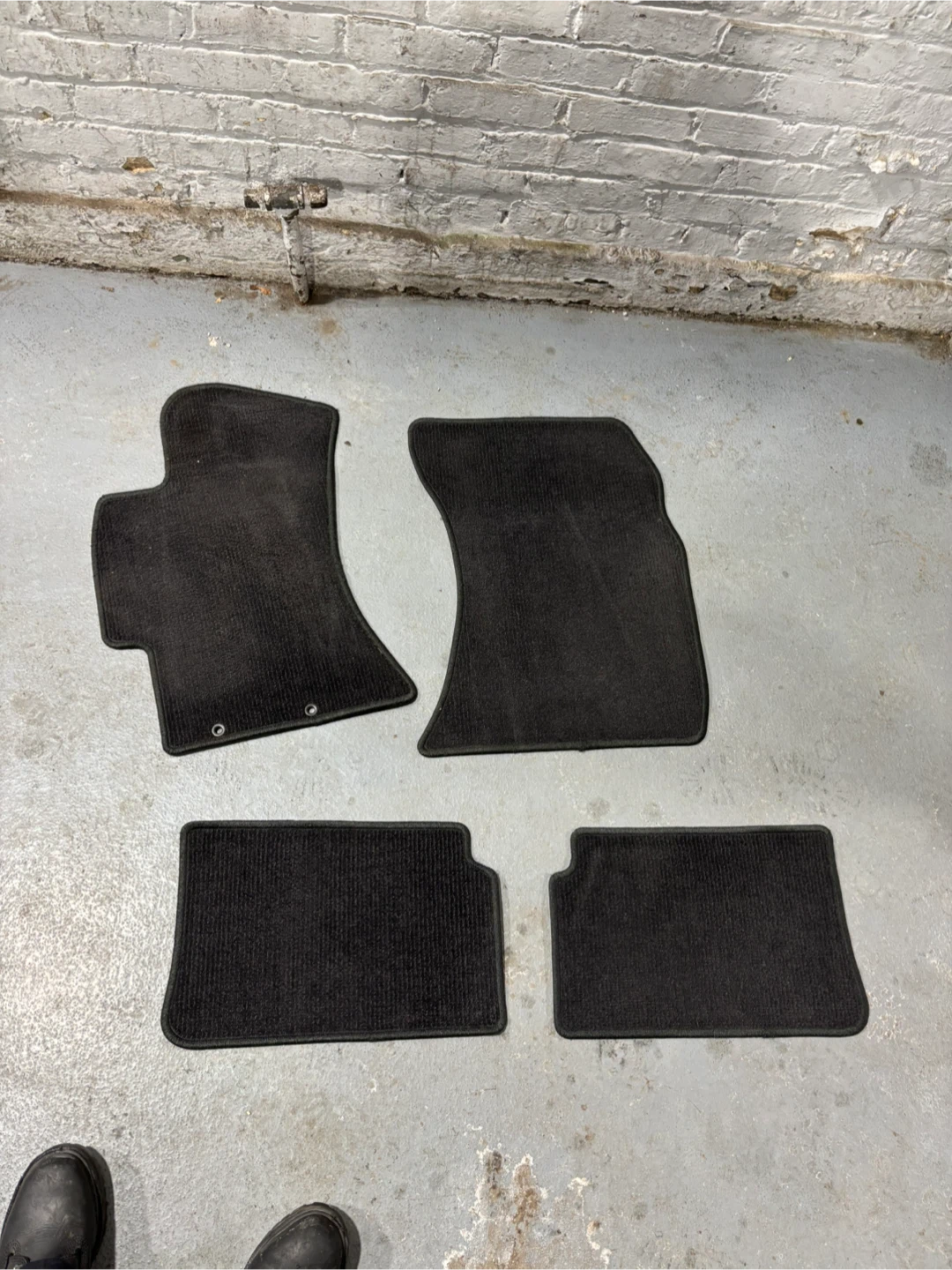 Black Car Floor Mats Set For Subaru Impreza