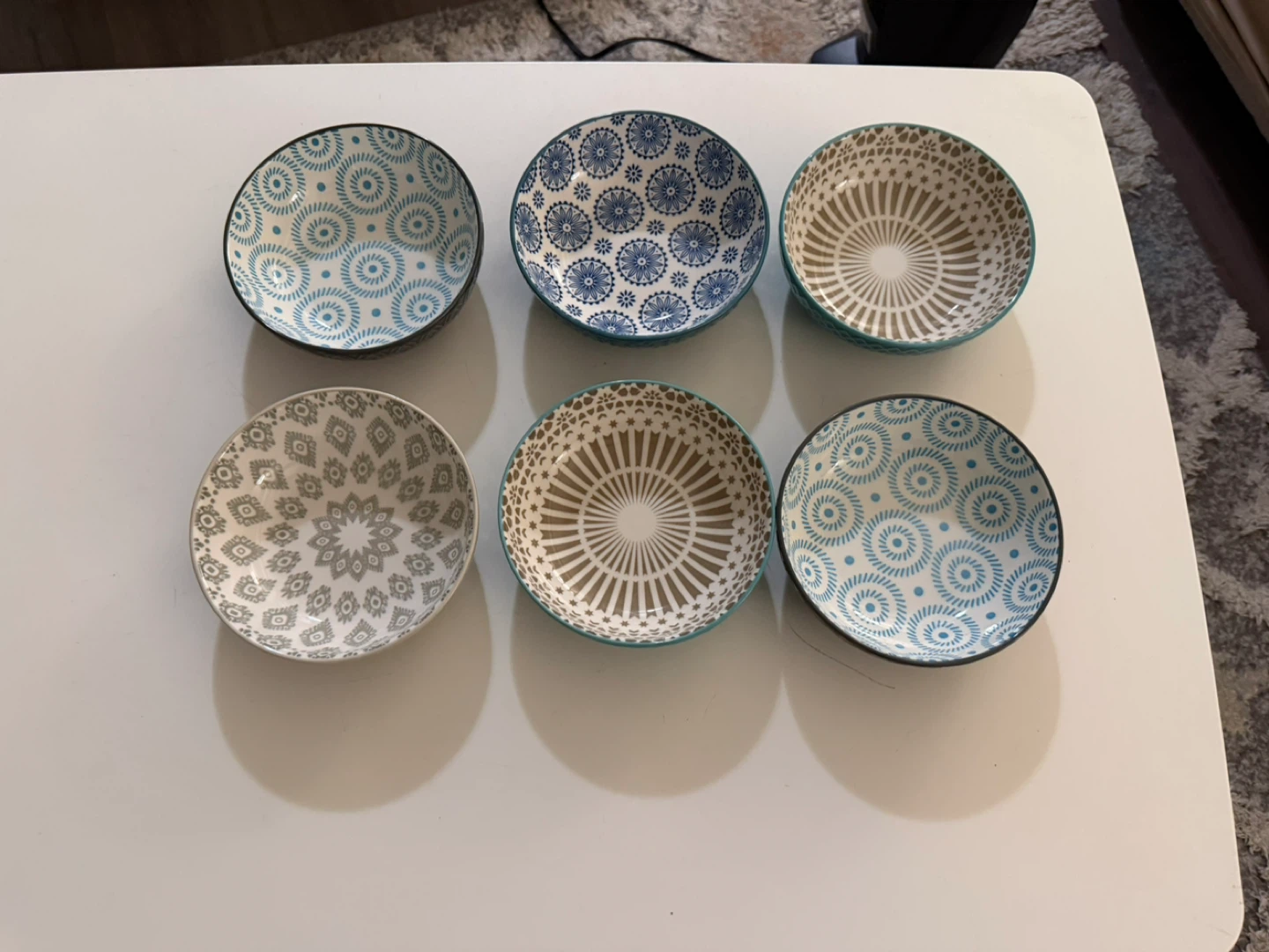 Set of 6 Decorative Bowls
