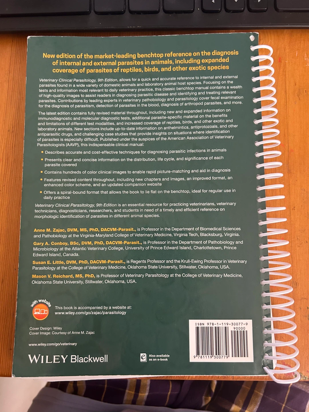 Veterinary Clinical Parasitology 9th Edition Textbook - photo 2