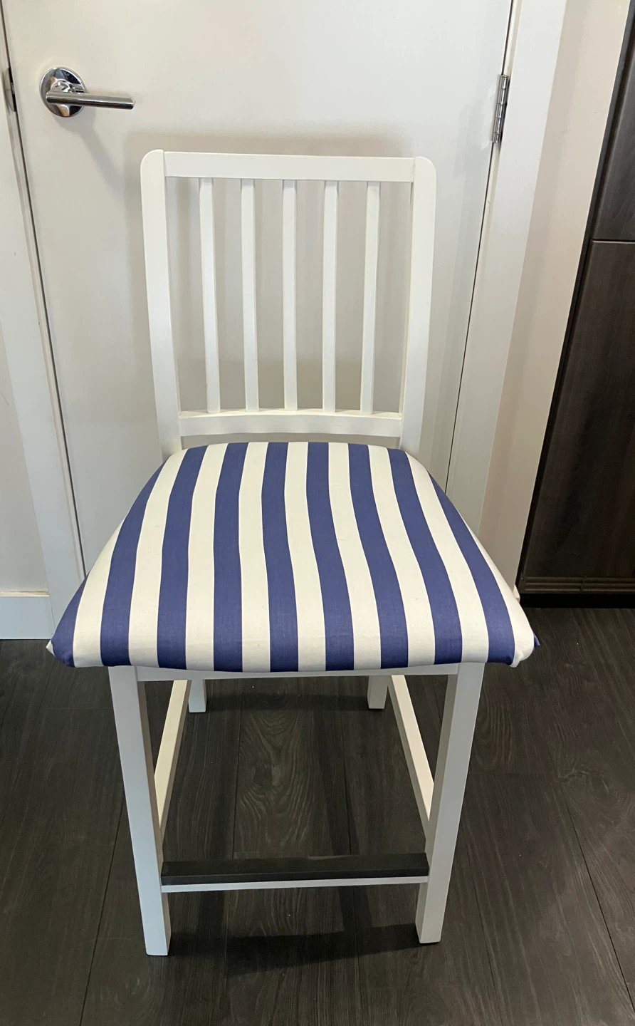 Newly upholstered IKEA  Bar Stool
