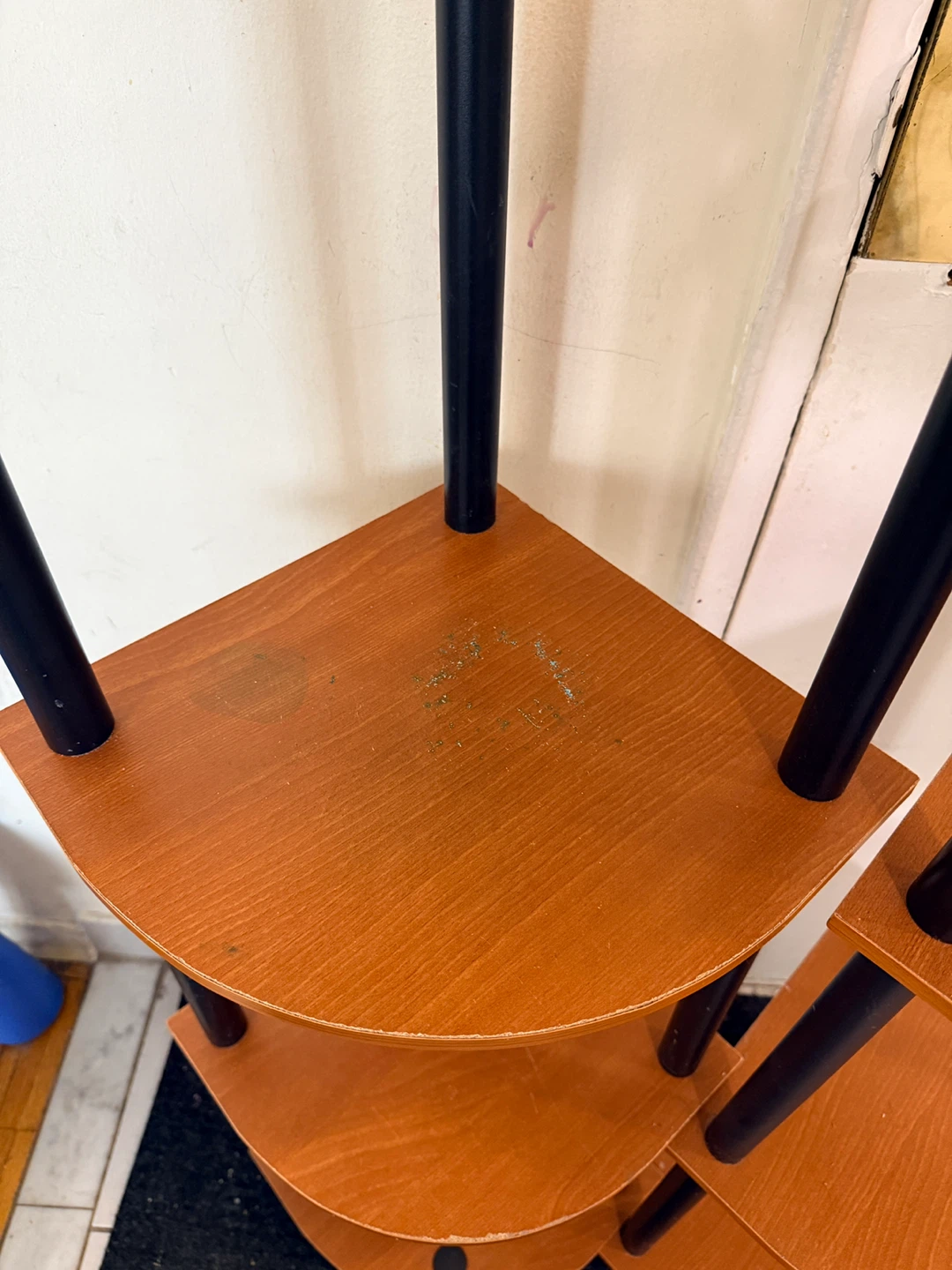 2 Corner Shelf Unit - Wood Finish - photo 5