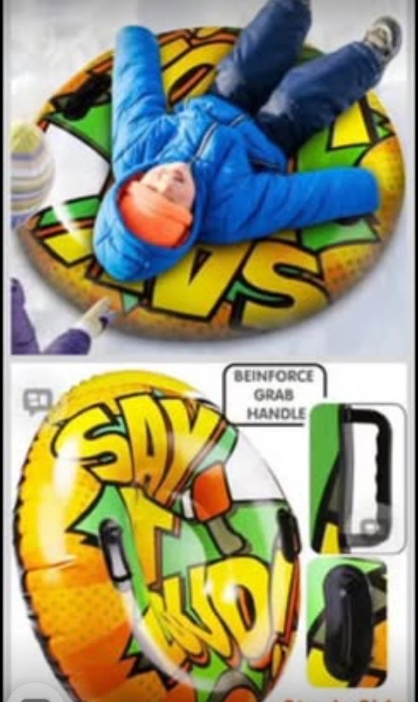 Extra Large "Say It Loud" Snow Tube - photo 2