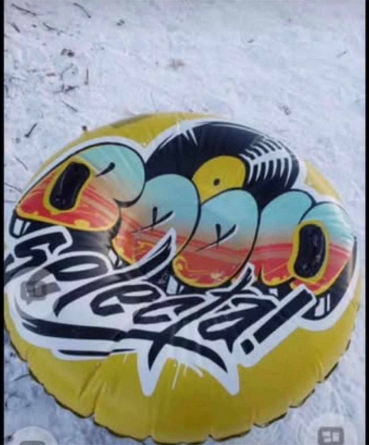 Extra Large "Say It Loud" Snow Tube - photo 5