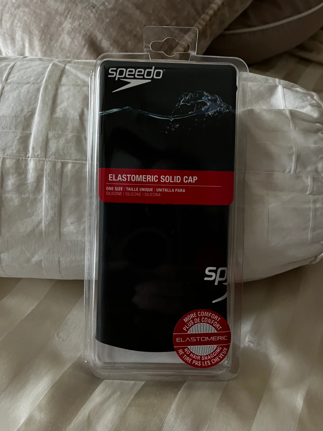 BNIB Speedo Elastomeric Solid Cap