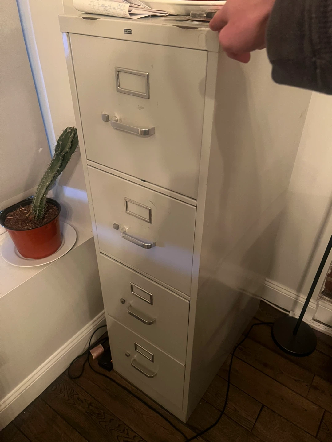 4-Drawer Metal Filing Cabinet