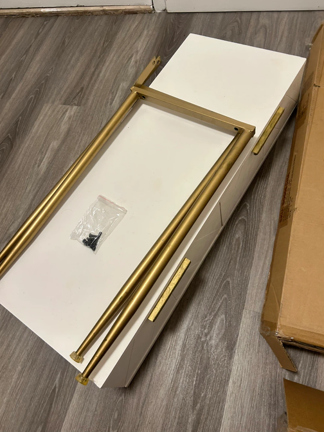 Desk/ Vanity/ Console Table with USB Ports - photo 3