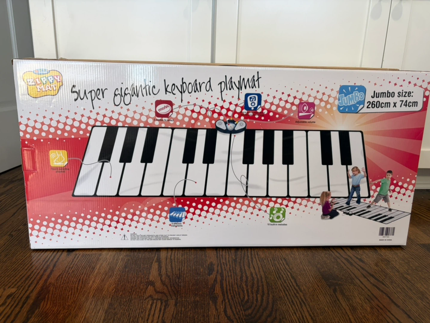 Zippy Mat Super Gigantic Keyboard Playmat