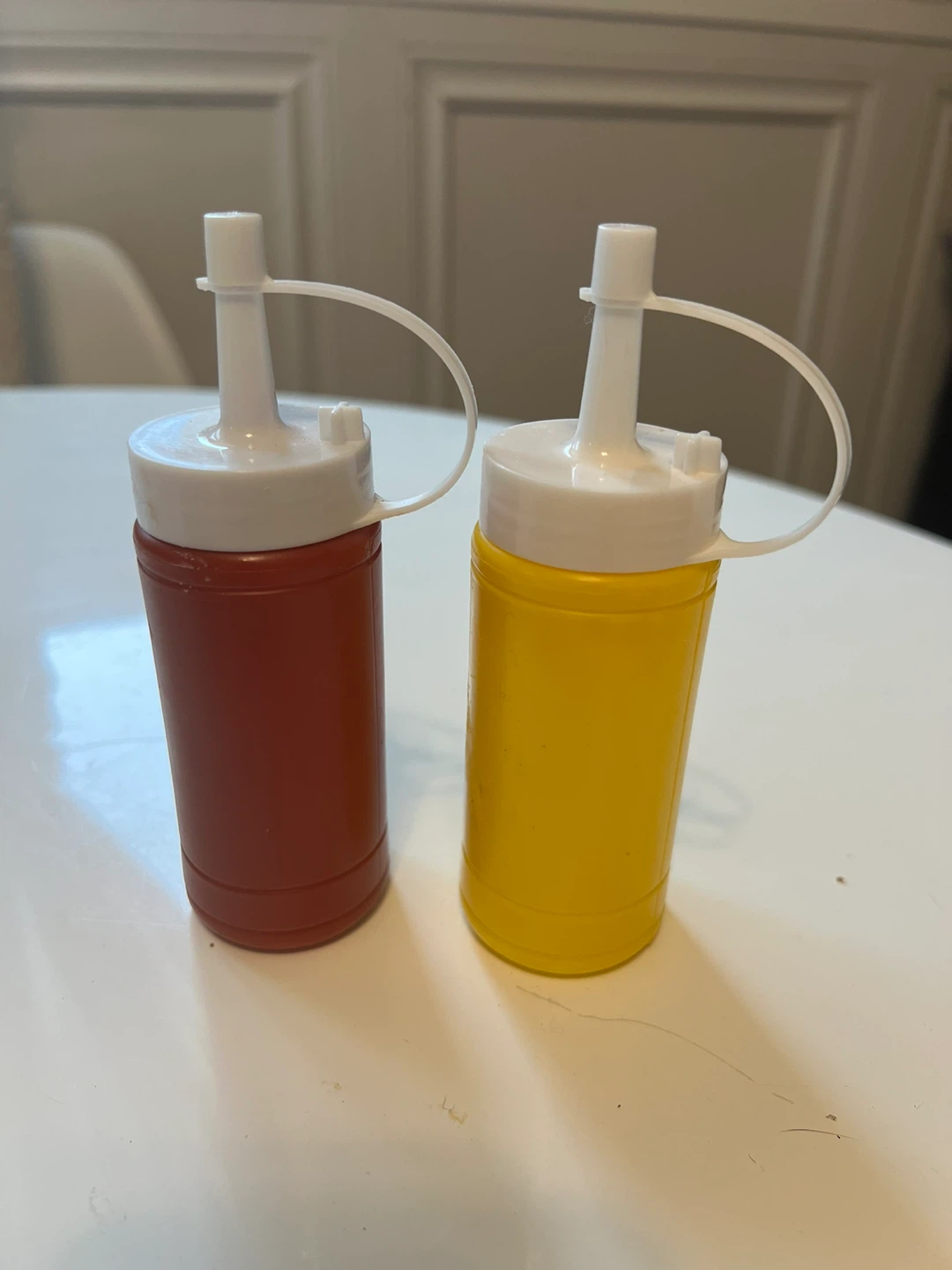 Ketchup and Mustard Squeeze Bottles - Set of 2