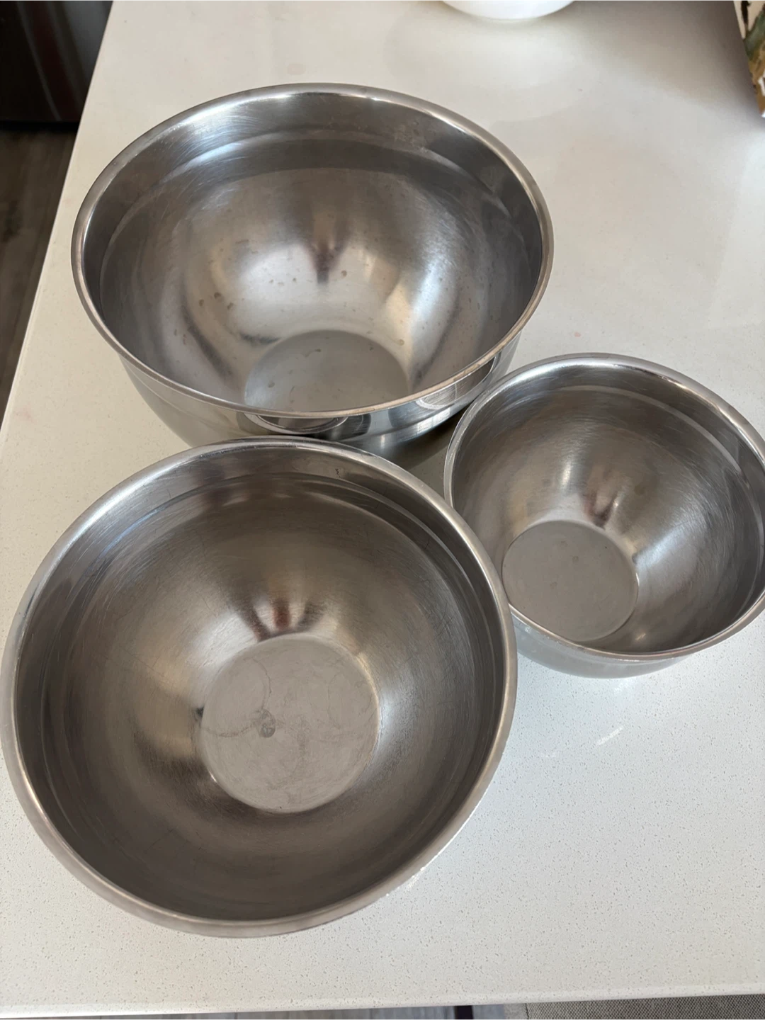 Stainless Steel Mixing Bowls (Set of 3) - photo 3