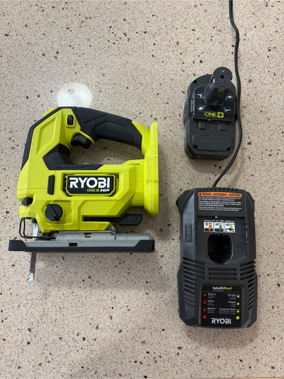 Ryobi ONE+ HP 18V Brushless Cordless Jigsaw/Batt & Charger