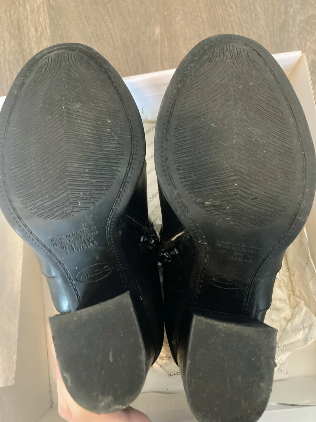ALDO Nylander-96 Black Ankle Boots - US Size 7 - photo 3