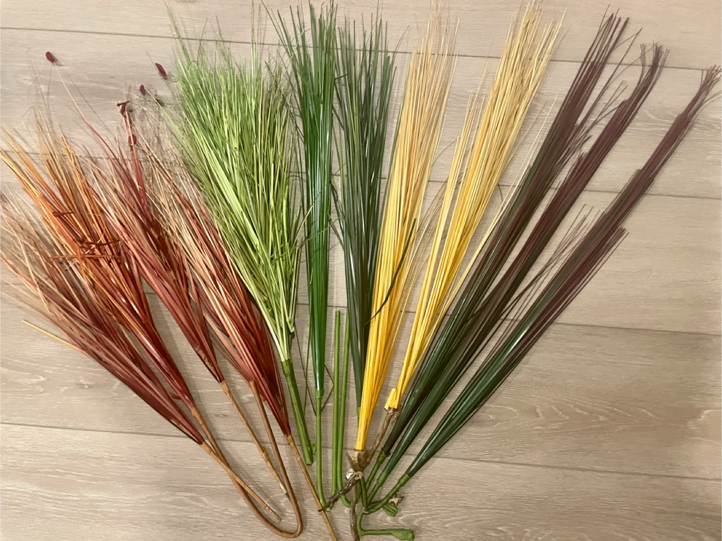 Artificial Grass Stems Bundle