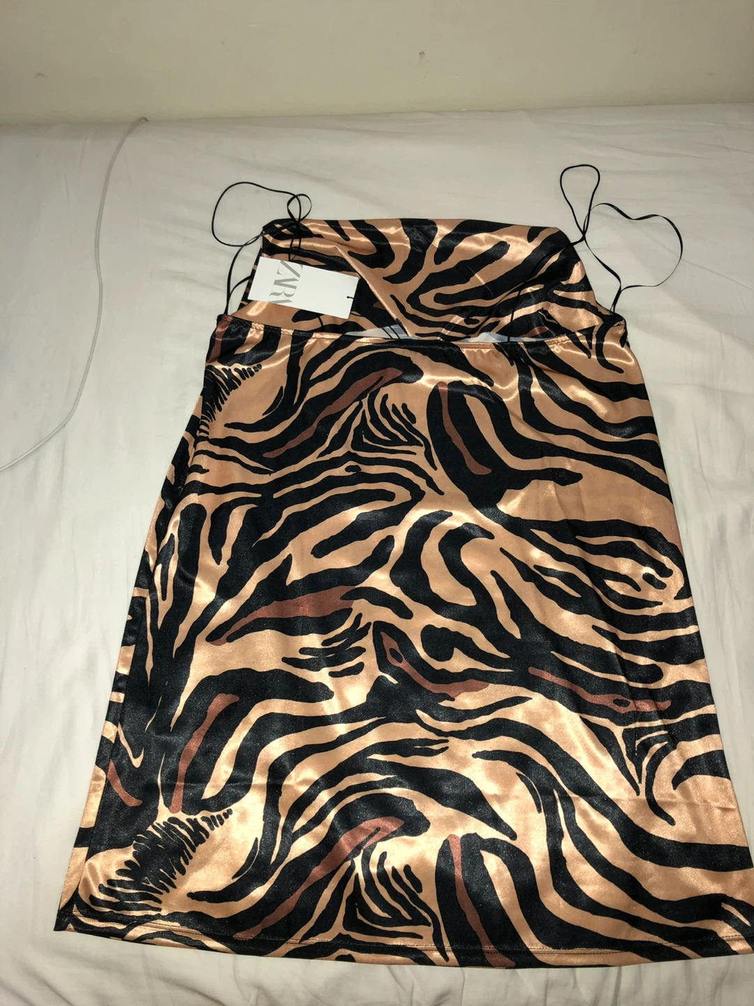 Zara Zebra Print Slip Dress - photo 3