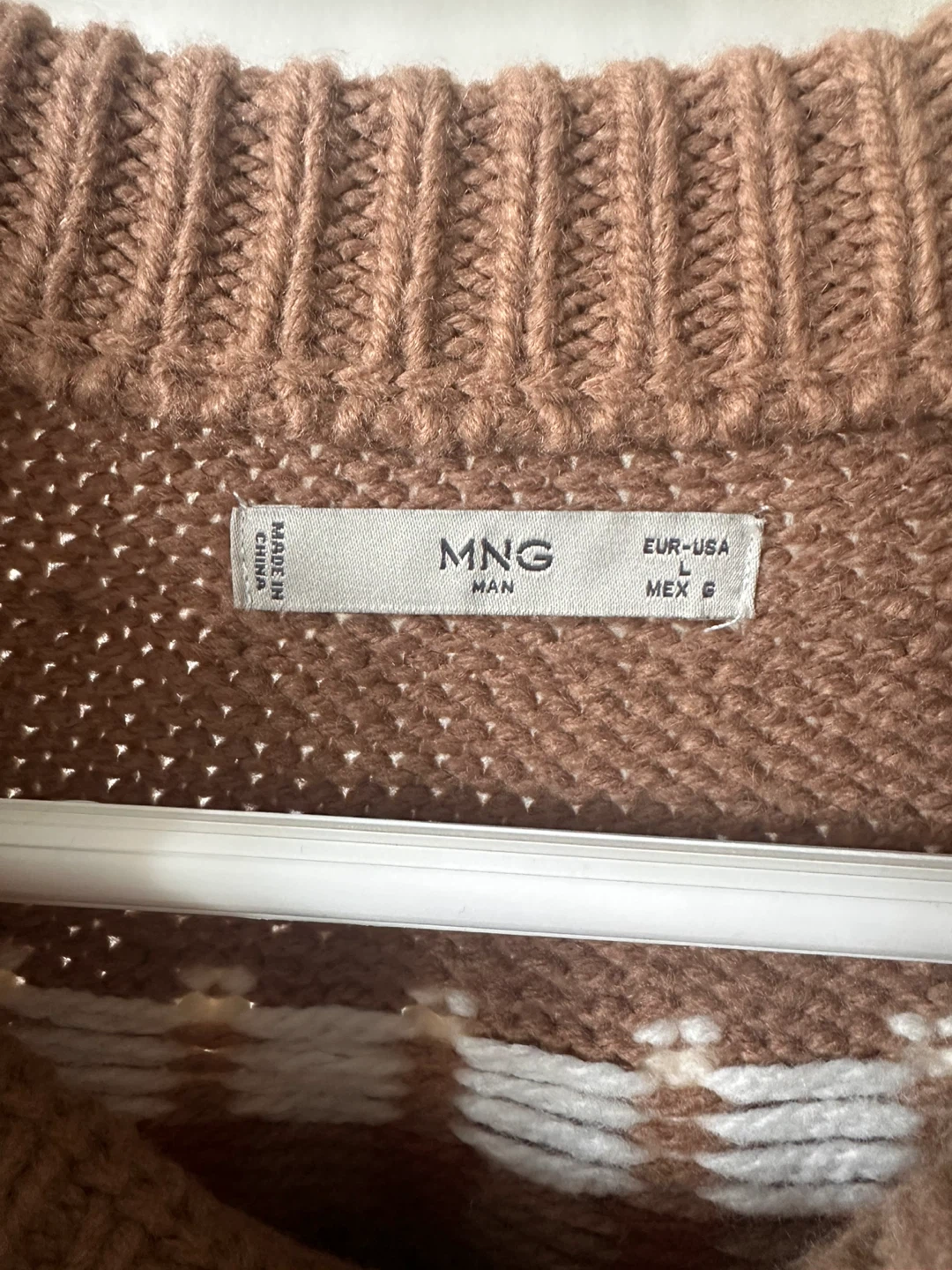 MANGO Man Sweater - Size L; New - photo 3