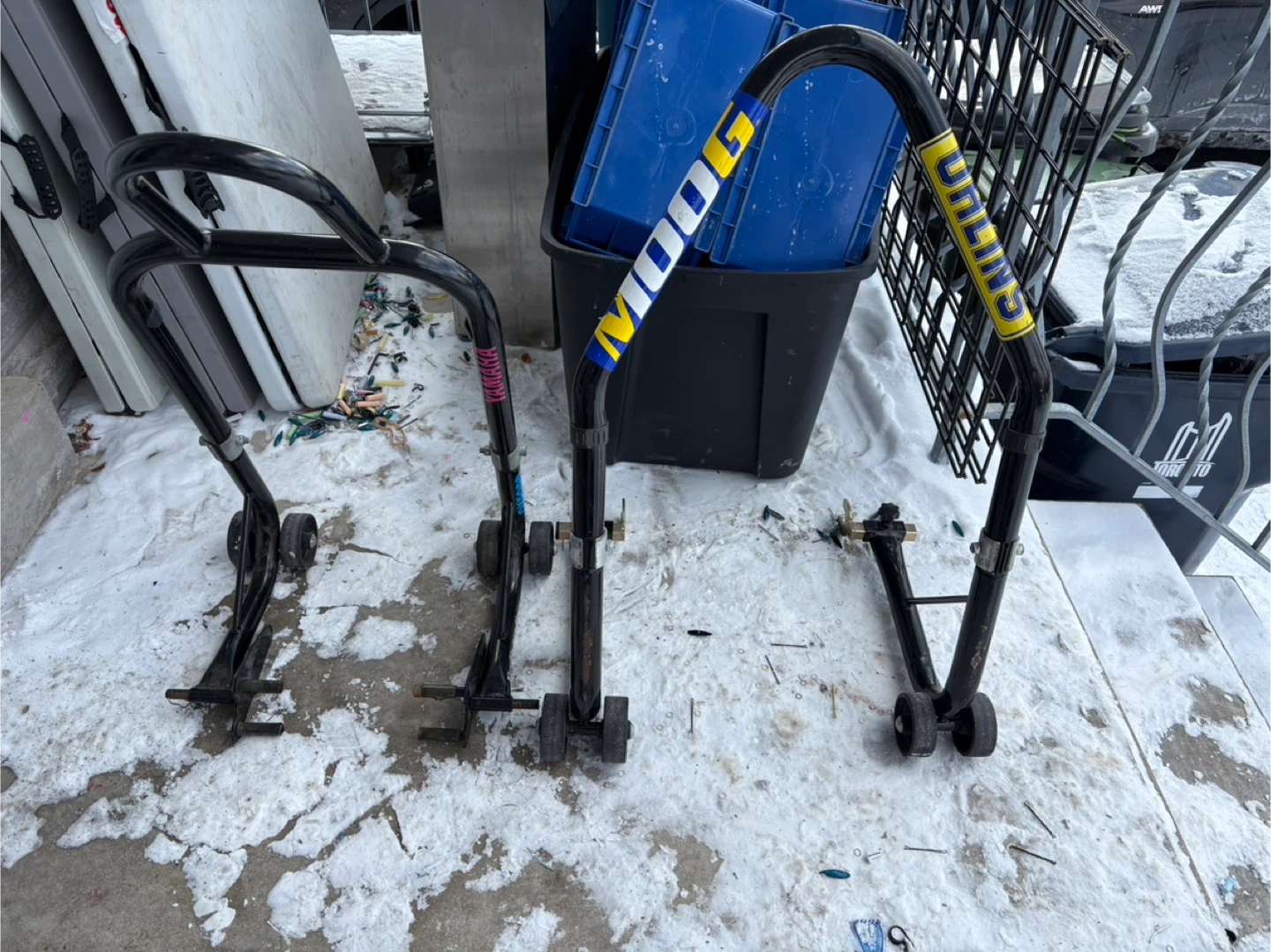 Motorcycle Stands - ONLY YAMAHA LEFT