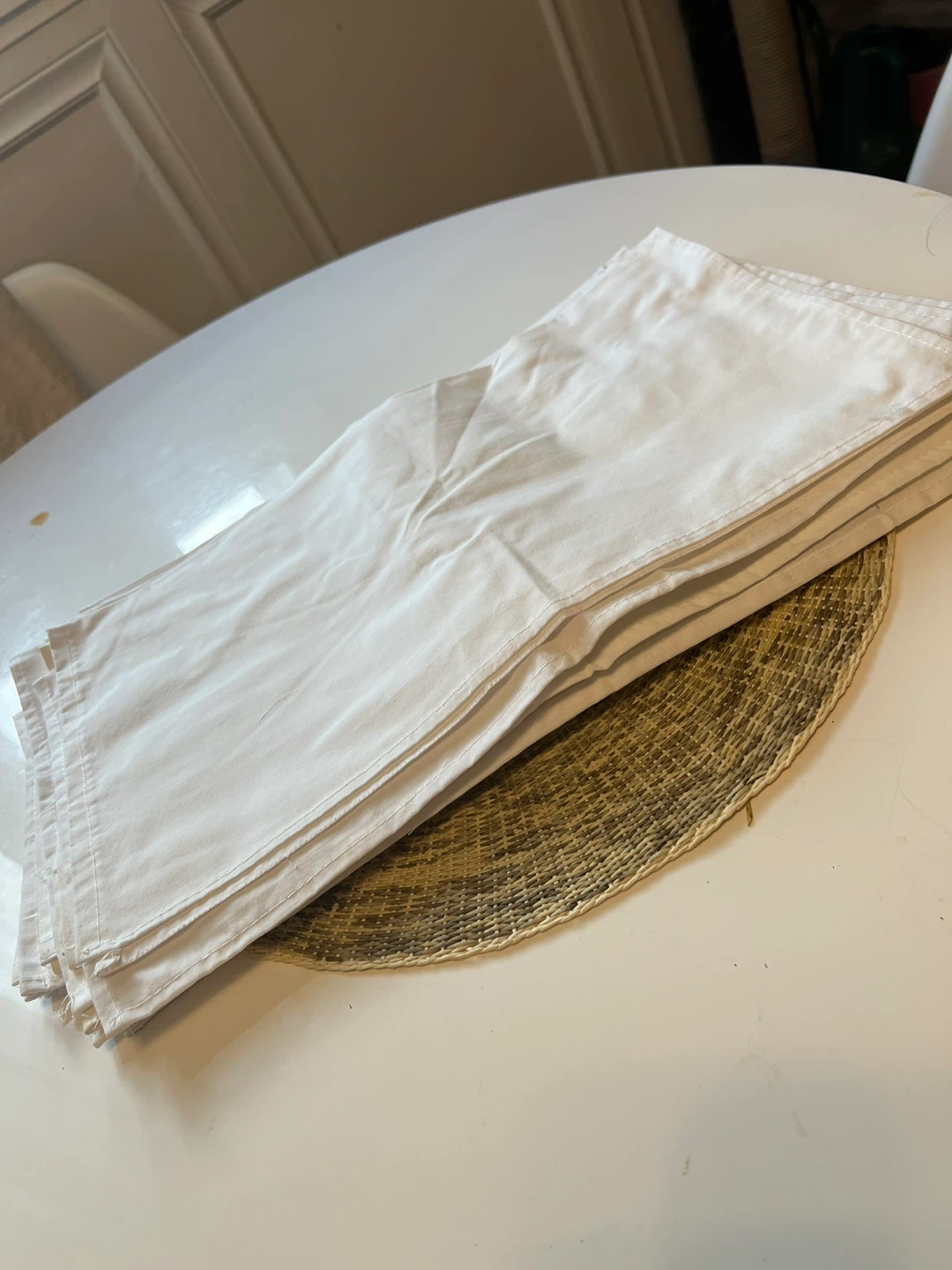 10pcs. White Cloth Napkins - photo 2